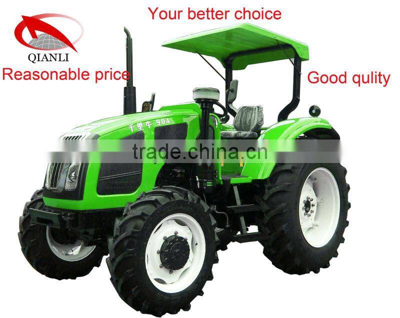 QLN 90hp 4wd agricultural tractors in China