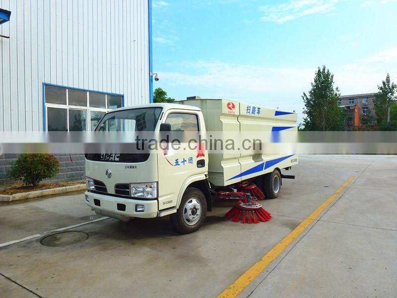 Dongfeng Road Sweeper Truck / Street Sweeper Truck / Street Cleaning Vehicle