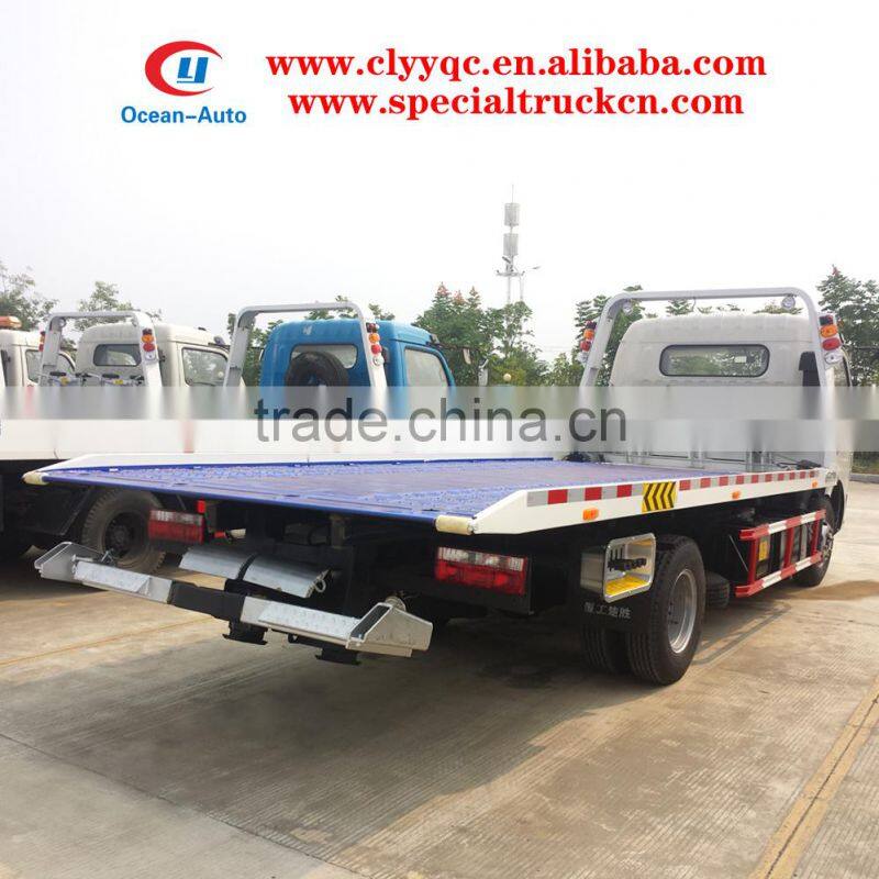 Dongfeng DLK 7ton tow truck DFAC small heavy duty wrecker truck for sale