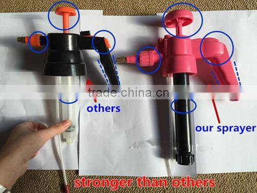 Garden usage plastic hand pressure sprayer