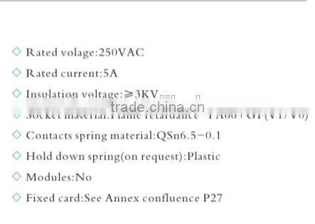 Omoron HH54P/MY4 suitable relay socket PYF14A-E