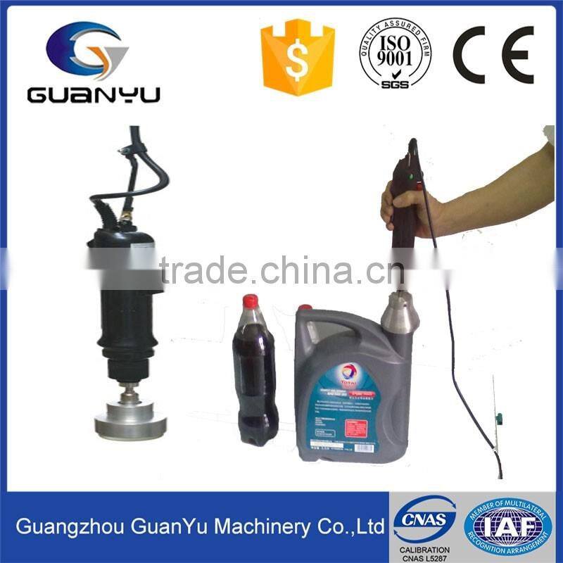 Fully pneumatic autoamtic grade plastic caps capping and screwing machine