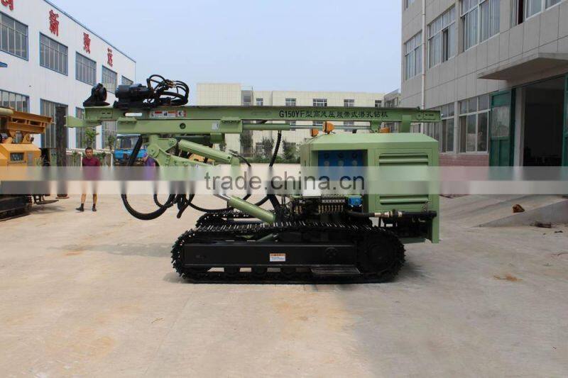hydraulic bore hole mining drilling rig CTQ-G150Y