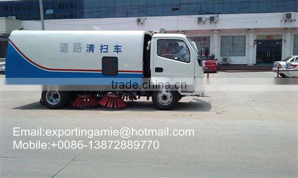 mechanical broom sweeper truck