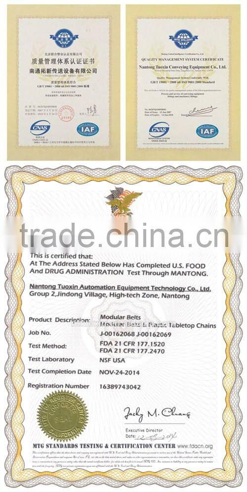 F54 Plastic Conveyor Chains