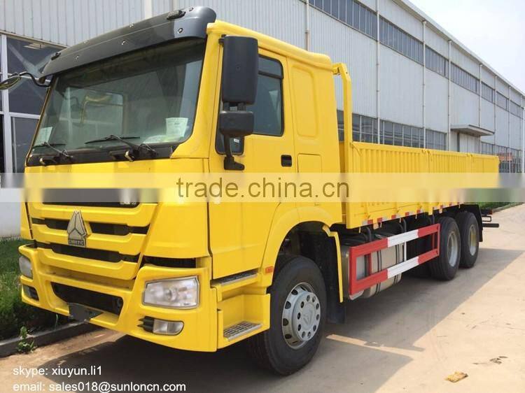 China Three Axles Cargo Truck 10 cbm (290hp, single sleeper)