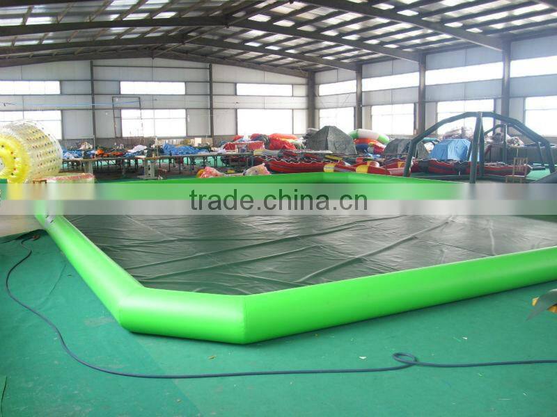 2013 giant water pool,0.9mm PVC inflatable pool for customized