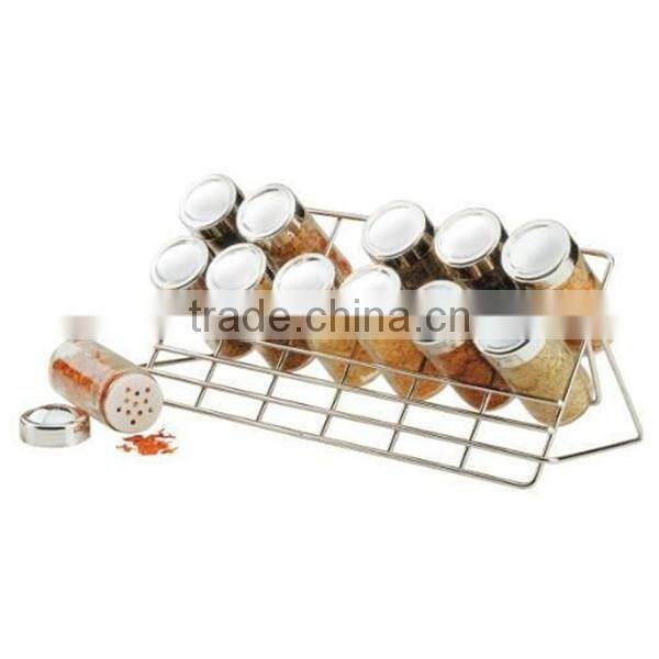 Multi-tier Detachable Floor Standing Display Rack for Jars