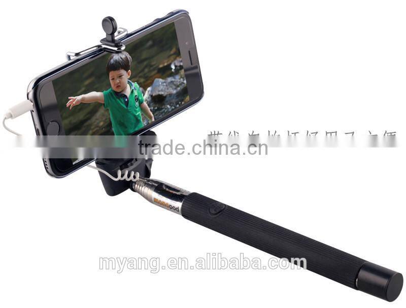 alibaba wholesale for monopod selfie stick ,the selfie stick, wire rod telescopic self photo lever for mobile and camera