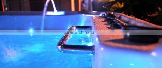 Factory Directly selling 7 meter portable Swimming spa Balboa control spa swim pool Large swim spa