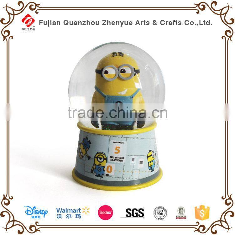 2015 european polyresin electric snow globes