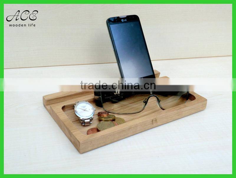 Wood docking station