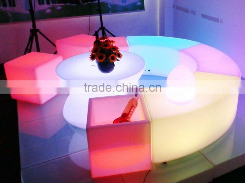 led chair/bar chair/illuminated chair/club chair/led stool