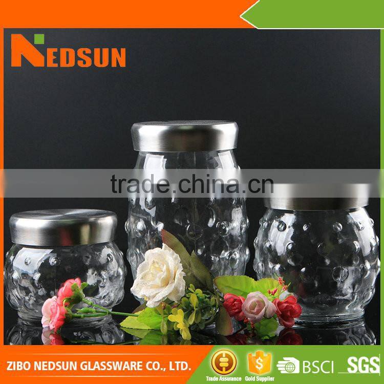 lowest price 580ml 830ml 1300ml high quality glass food storage containers