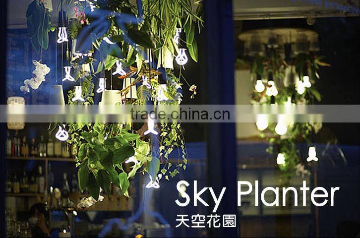 CT-457 Sky Planter Hanging Indoor suspension Flower Pot Upside Down Plant Pot 105x105x100mm