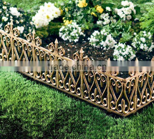 Plastic Garden Fence, Golden Fence, 2015 hot selling