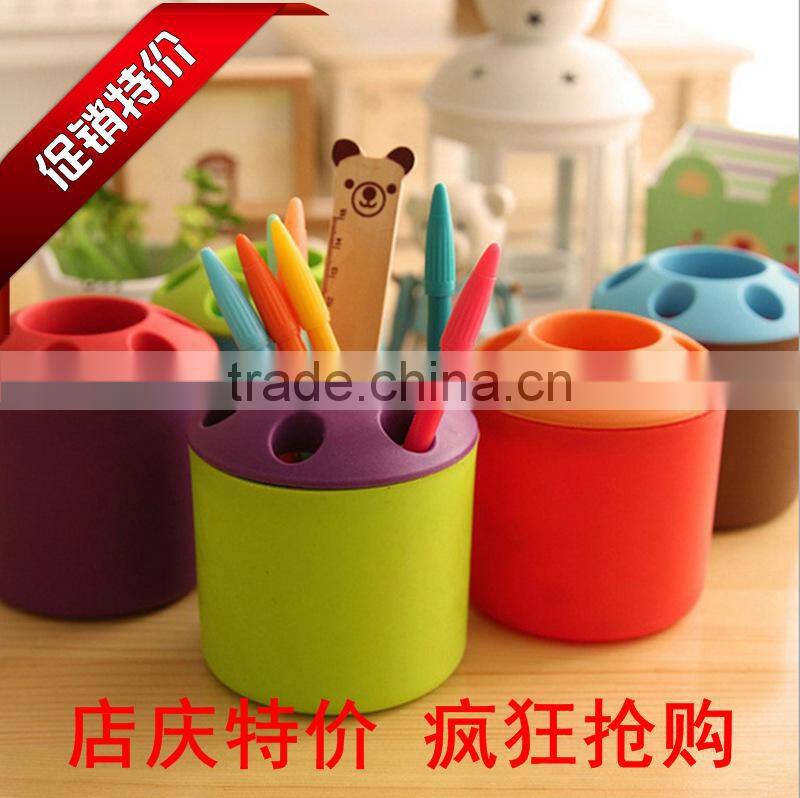 N205 stacker book pen container PP pen holder