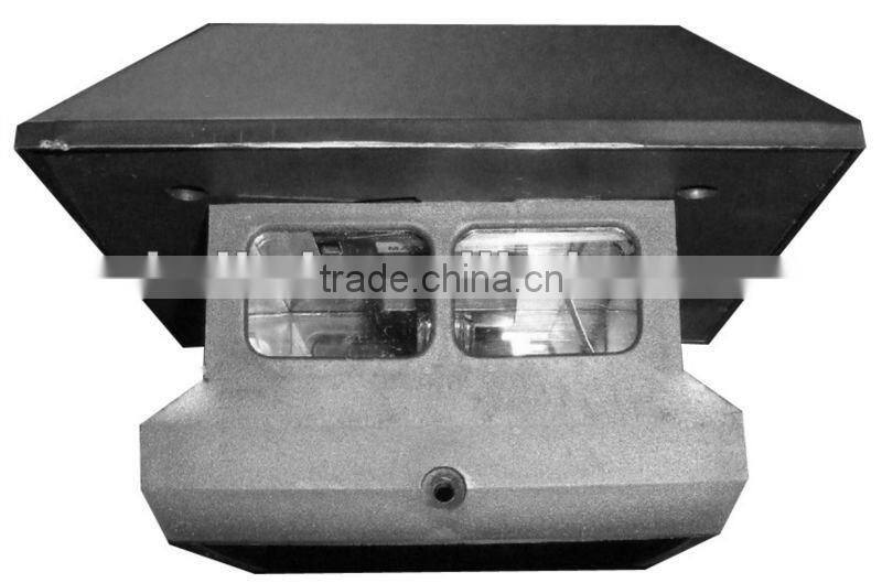 Good designing square solar powered pillar lights