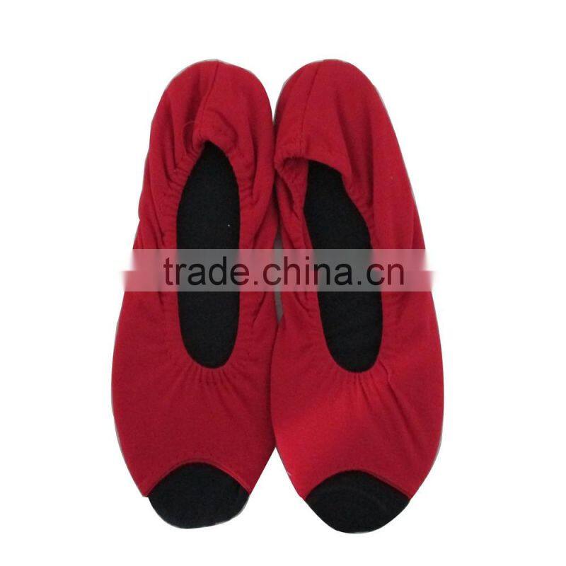 Trade assurance ladies toe ballet latin salsa dance shoes