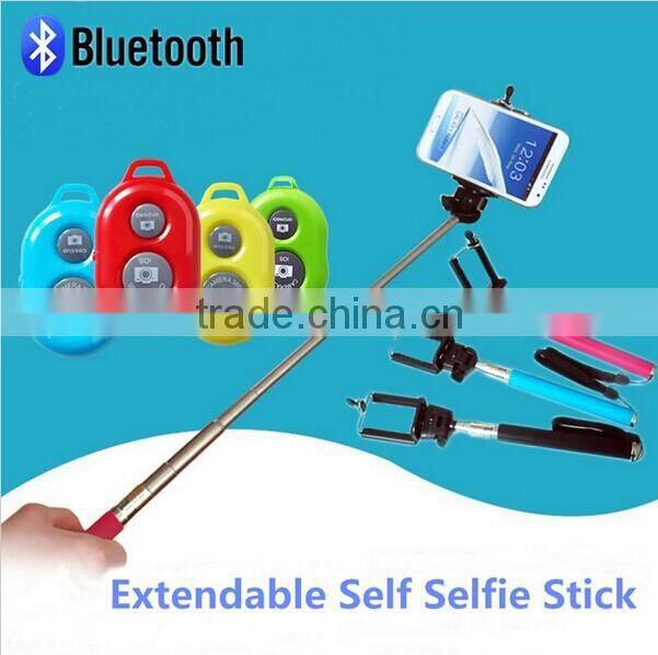 Bluetooth Extendable Selfie Monopod, wireless monopod for Iphone and Android smart phones