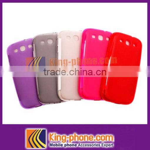 TPU phone case multicolor phone shell protective back cover for Samsung I9300
