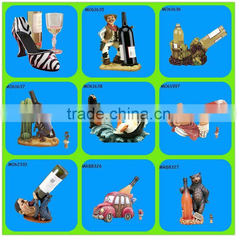 Drunk Dog Decorative Novelty Funny Wine Bottle Holder