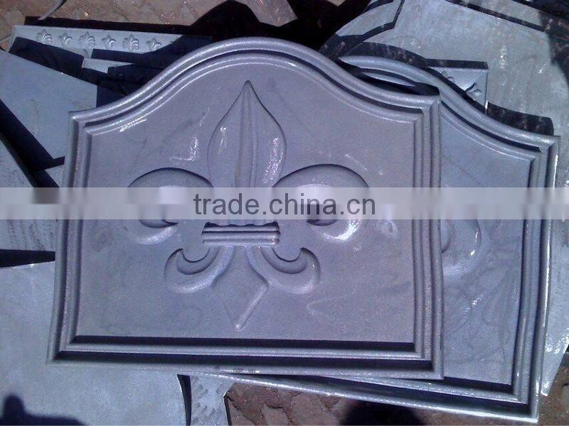 2014 hot sale cast iron fireplace door