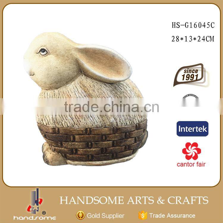 39 CM Skillful Hand Home and Garden Items Decorative Rabbit