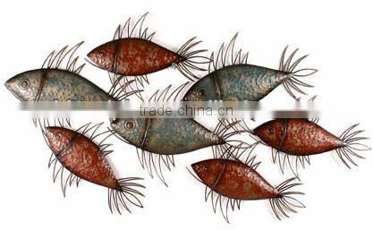 metal fish decor
