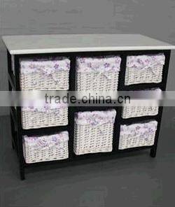 Living room cabinet divider