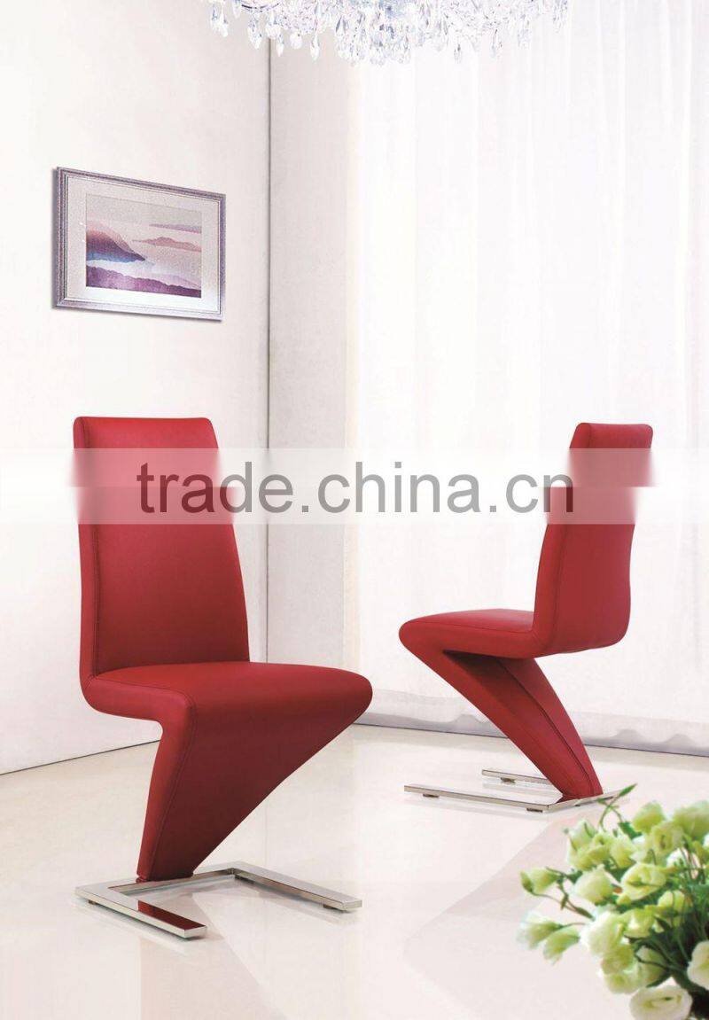 B2731 hot sale model z shape dining chair