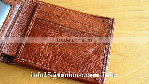 High quality genuine leather wallet/ travel wallet/men wallet