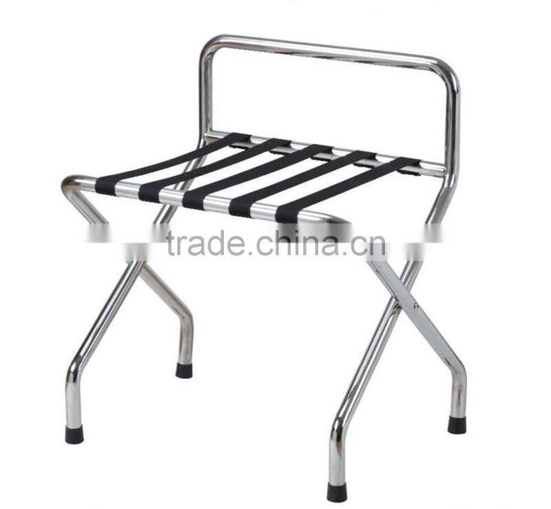 Stainless steel luggage rack folding luggage rack for bedroom