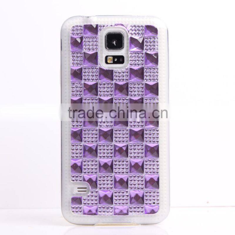 New products jewelry diamond phone case for Samsung s5
