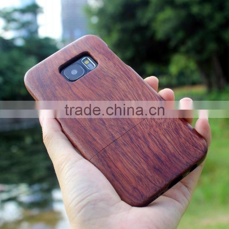 Classical Chinese walnut/bamboo/rosewood/cherry/maya cell phone case for Samsung