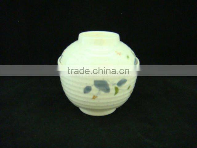 Melamine rice bowl with lid