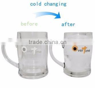 High White glass coffee cup, glass tea cup, glass cup