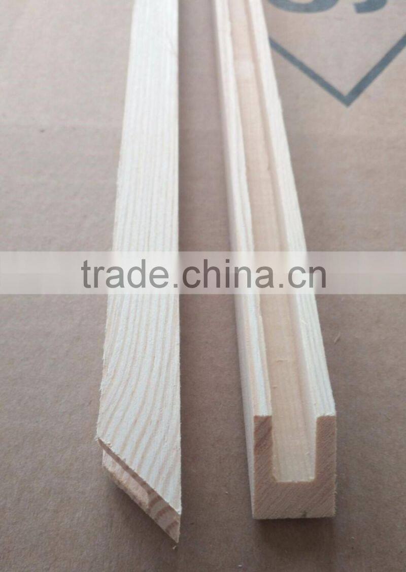 low price paulownia stretcher bar for picture frame