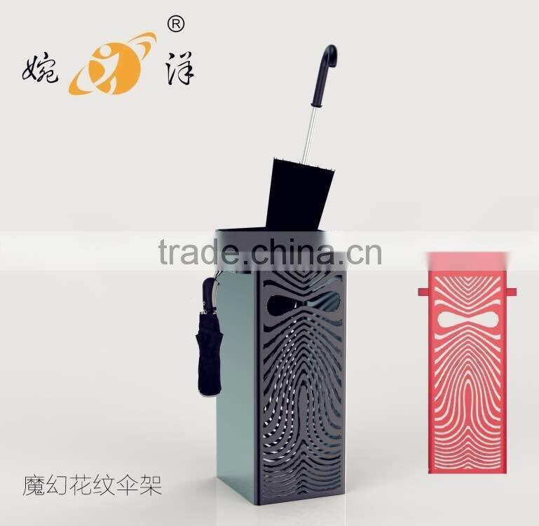 Fashion Hollow hotel Multifunction metal umbrella stand