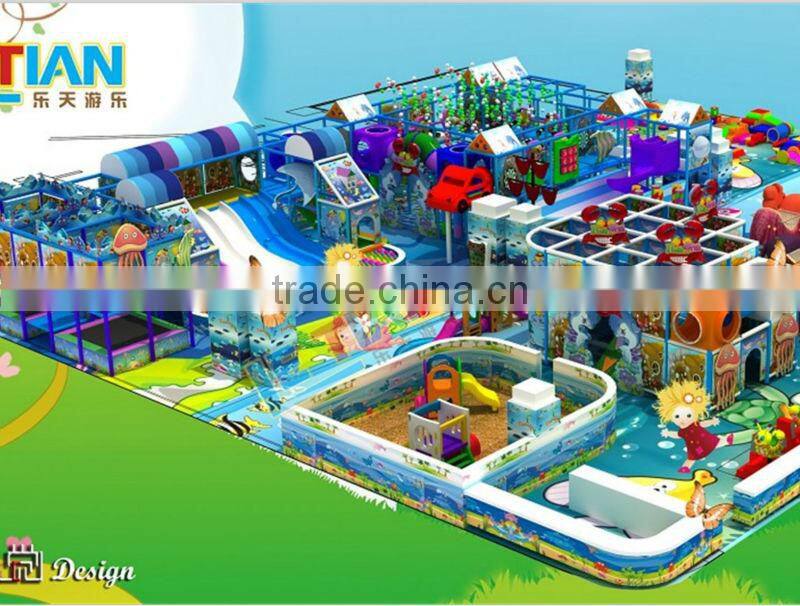 Naughty castle,kid's center,kid's indoor playground LT-1015A