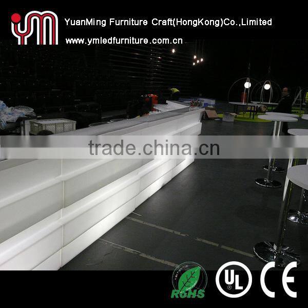 Illuminated Corner and Sectional Counter Led Bar Counter