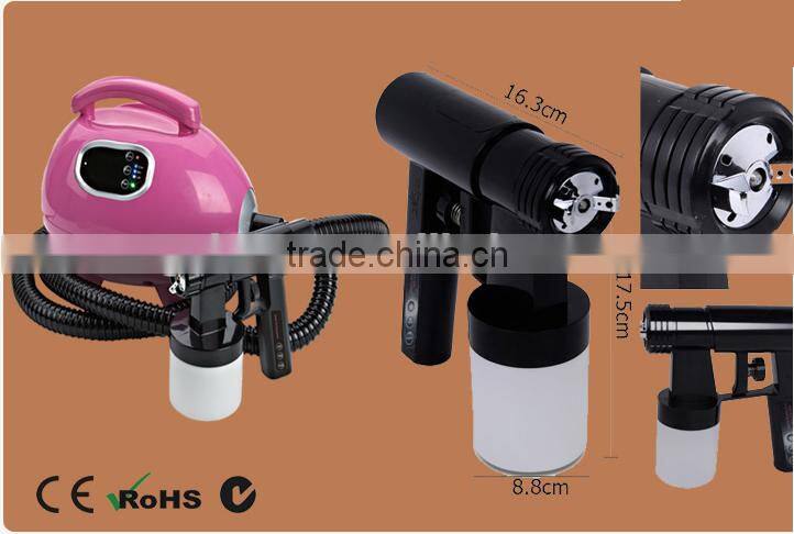 Small Tanning Bed Portable Spray Tanning Machine Professional Airbrush Mini HVLP Spray Tan Gun