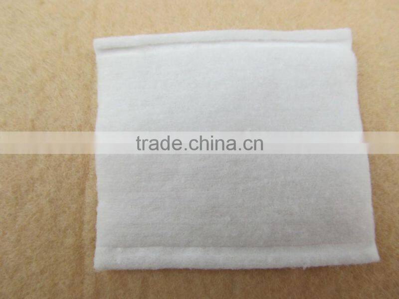 80Pcs facial makeup cleaning pads with two sides edge crush