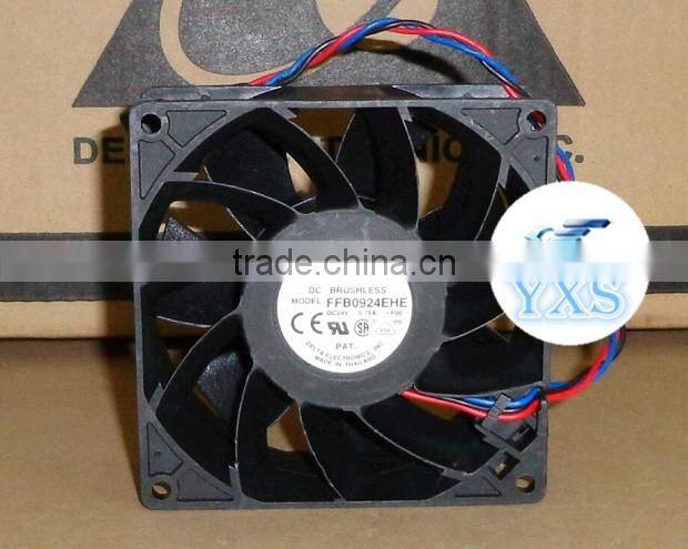 Original FFB0924EHE 9238 90mm 92mm DC24V 0.75A 3wire 3pin Inverter cooling fan server inverter cooling fans case axial