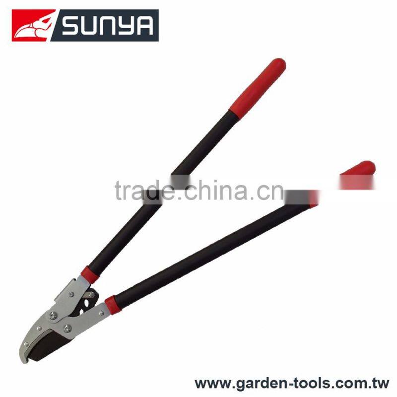 Heavy duty anvil roller leverage compound lopper