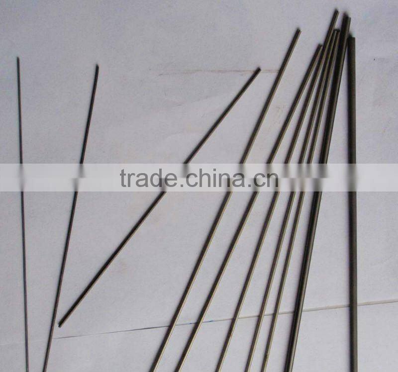 extruded HIP ground carbide rod with tungsten material