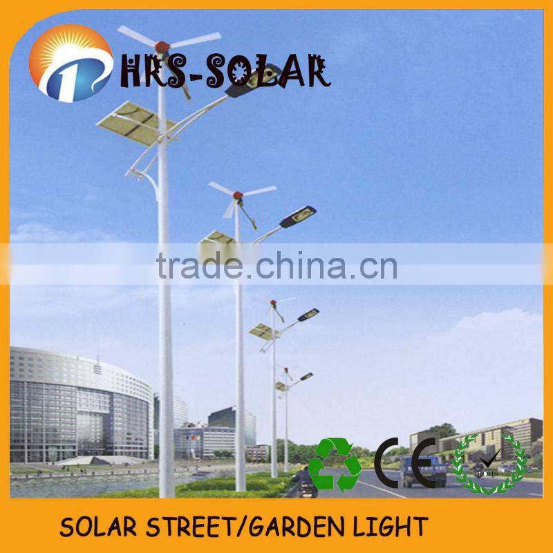 solar and vawt street lights