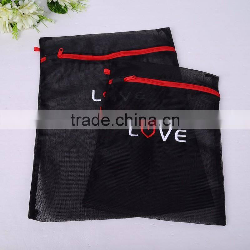 Hot Sale Cheap Black Mesh Laundry Bag (TM-LB-030)
