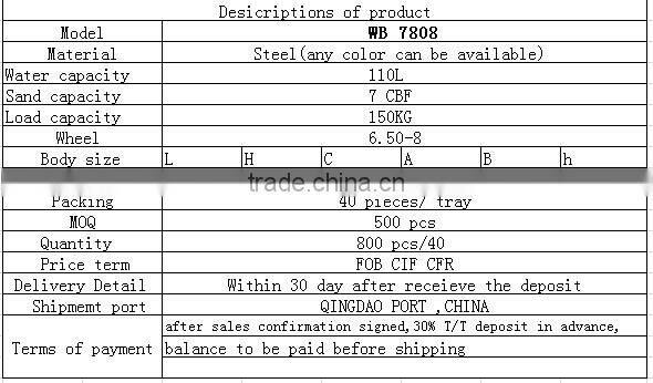 cheap good quality Whelel Barrow WB7808