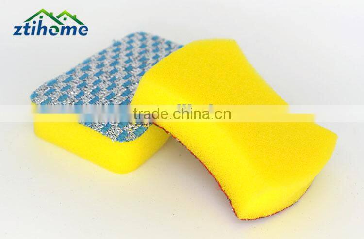 Sponge Kitchen Bowl Dish Pot Wash Scrub Cleaning Pads